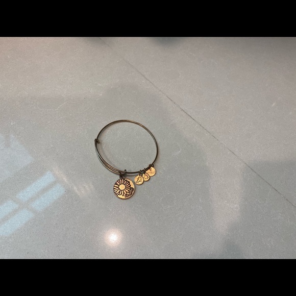 Alex and Ani Daughter Bracelet Bronzed Gold - Picture 3 of 5